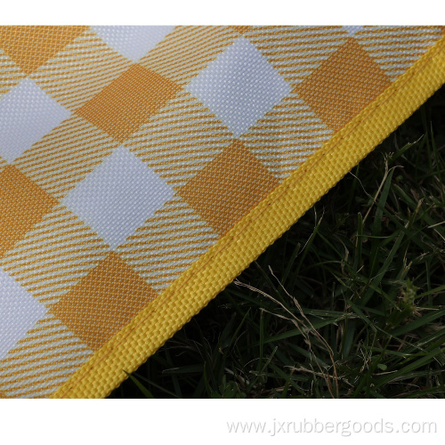 600D Oxford cloth PVC folding hand-held picnic mat